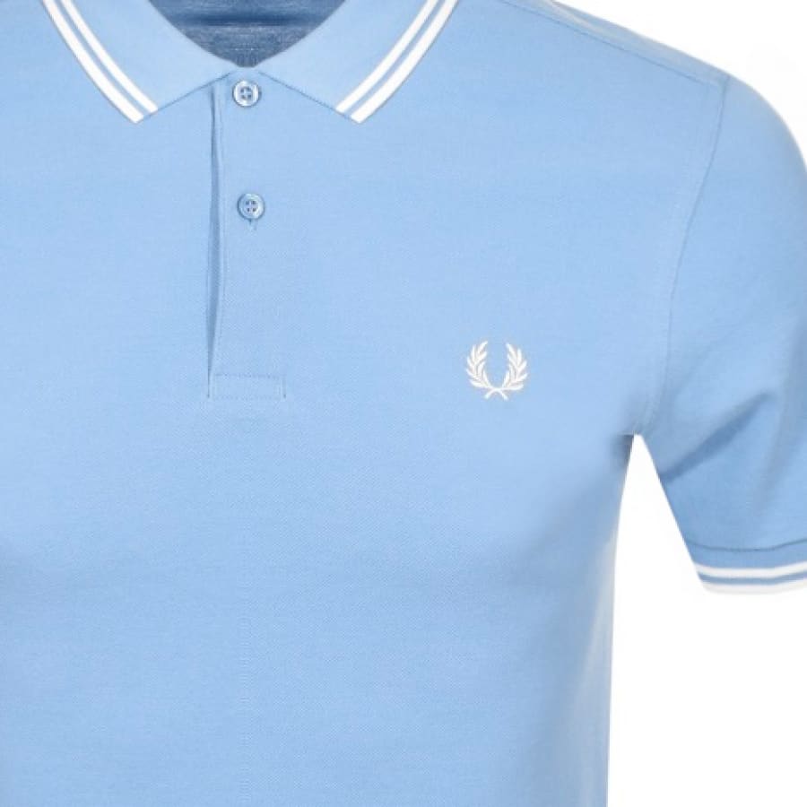 Alternative Image for ProductFred Perry Twin Tipped Polo T Shirt Blue3